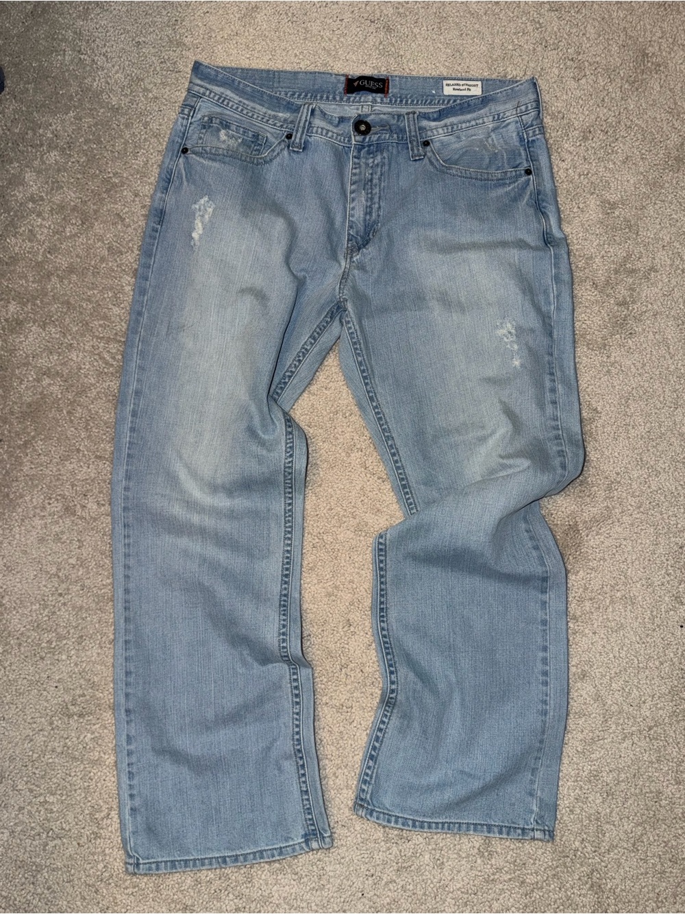 Guess Jeans Men’s Relaxed Straight fit 36x32